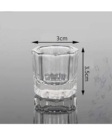 Karlash Nail Art Acrylic Liquid Powder Dappen Dish - Glass Crystal Bowl - Buy Online on SooperMarket.com