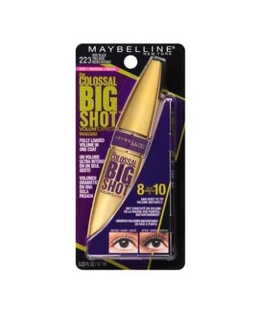 Maybelline Volum' Express Colossal Big Shot Washable Mascara 223 Blackest Black (2 Pack) - Buy Online on SooperMarket.com