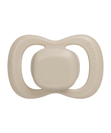 b.box baby pacifier size 2 (pack of 2) | Natural rubber latex | Round teat | Stays clean | Baby pacifier from 6 months