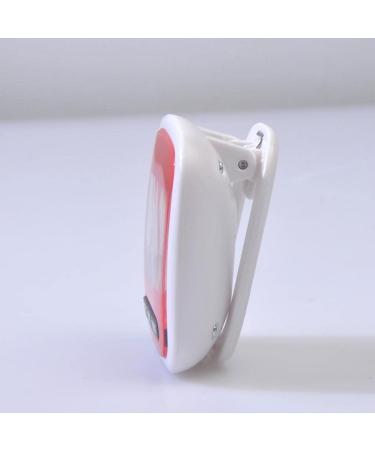Simple 3D Pedometer with LCD Display - Clip-on Walking & Running Counter in Red | International Shipping Available - Buy Online on SooperMarket.com