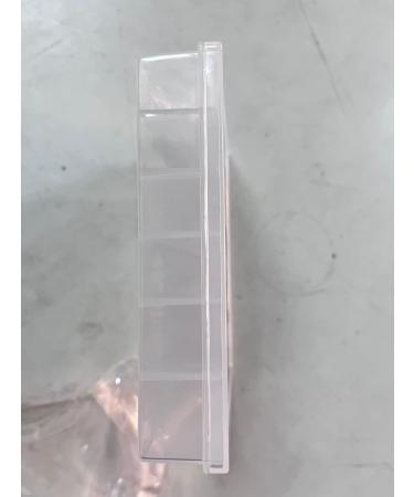 Kalolary 120pcs Clear Dual Nail System - MOOLD ACYLL Stiletto Nail Extension Tips | Nail Art & Manicure Tools in 12 Sizes with Scale Drop Shape - Buy Online on SooperMarket.com