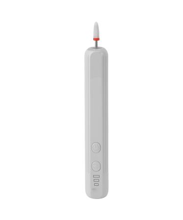 Electric Nail File Rechargeable Electric Nail Grinder Professional 30000RPM with 6 Dead Skin Removal Heads for Home Salon Use (Narootepu0ivxy135-11)
