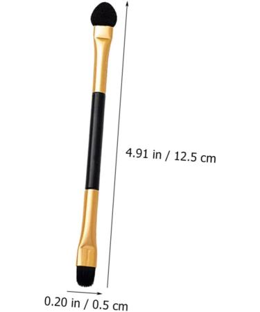 MUSISALY 15pcs Eye Shadow Brush Makeup Accessories Double Sided Makeup Brush Eyeshadow Fiber - Buy Online on SooperMarket.com
