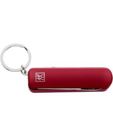 ZWILLING Multi-Tool Manicure & Pedicure Kit - Travel Size Stainless Steel with Keychain - Compact 75mm Red - Buy Online on SooperMarket.com