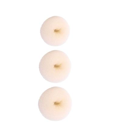 Hair Donut Bun Maker Set - 3 Pack Donut Hair Rolls & Styling Tools for Perfect Chignons - Buy Online on SooperMarket.com