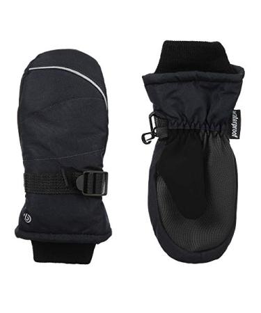 C9 Champion Kids Unisex Cold Weather Windproof and Waterproof Snow and Ski Mitten with Reflective Trim