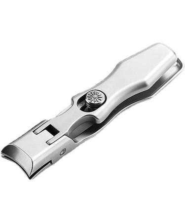 Ultra Sharp Nail Clippers Fingernail and Toenail Clippers Cutters Stainless Steel Wide Jaw Opening Anti Splash Sharp and Sturdy Easy to Use Portable Nail Trimmer Manicure Tools for Men & Women