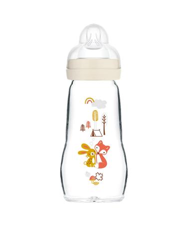 MAM Feel Good Glass Bottle (260 ml  Unisex)