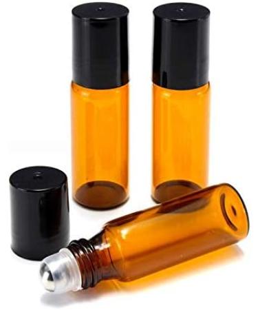 Greatforu 5ml Roll-On Glass Bottles for Essential Oils | Refillable Aromatherapy Containers with Opener (6 Pack) | Perfect for Home & Travel - Buy Online on SooperMarket.com