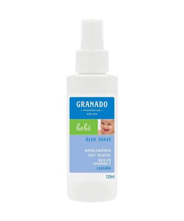 Linha Bebe Granado - Oleo Suave Lavanda 120 Ml - (Granado Baby Collection - Lavander Delicate Oil 4.0 Fl Oz)