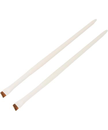 Makeup Eyeliner Brush 2pcs Eyeliner Brush Cosmetic Tool Ultra Thin Precise for Office - Buy Online on SooperMarket.com