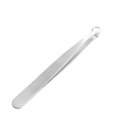Exceart 1pc Tools for Men Slant Tip Tweezers Garden Tweezers Beauty Tweezers Ingrown Hair Removal Tweezer Stainless Steel Eyebrow M Lash Tweezers Nasal Hair Clip Miss Animal Nose Hair Clip