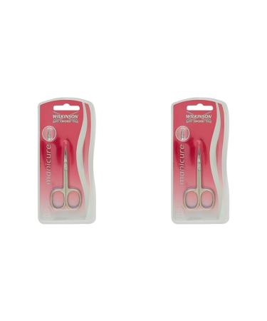 Wilkinson Sword Manicure Scissors Cuticle Scissors Hand Care 1 Piece (Pack of 2) 1 Piece (Pack of 2)