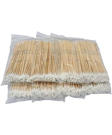 Buy Cotton Lace Swab Buds - Pack of 4 (400 PCs) | Wooden Handle Cosmetic & Cleaning Tool for Makeup Removal & Wound Care - Buy Online on SooperMarket.com