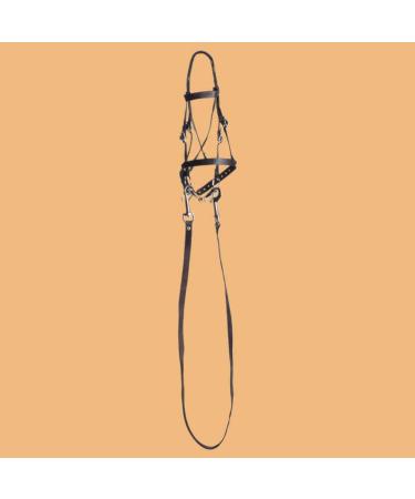 HUMMA bridle for hobby horses sustainable leather Brown LL Brown