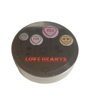 Limited Edition Mini Love Hearts Valentine's Tin 100g (Just For You)