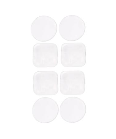 HAPINARY Reusable Eyelash Pad Adhesive Rubber Clip Lash Pad Pallet