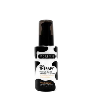 Morfose Milk Therapy Serum - Nourishes & Protects Hair | Silkier Shinier Stronger | Split-End Healing | 100 ml - Buy Online on SooperMarket.com