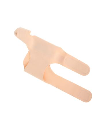 Beavorty Splitter 1pc Toe Thumb Big Toe Protectors Bunion Sleeve Hallux Valgus Pad Light Toe Separator Foot Ease Device Toe Orthotic Orthopedic Thumb Splint complexion 22.7x11cm