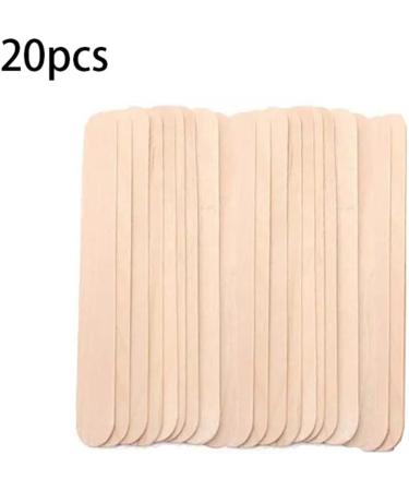 Buy Wooden Mouth Spatula & Waxing Sticks for Hair Removal | Eco-Friendly Wooden Spatula for Smooth Skin - Buy Online on SooperMarket.com