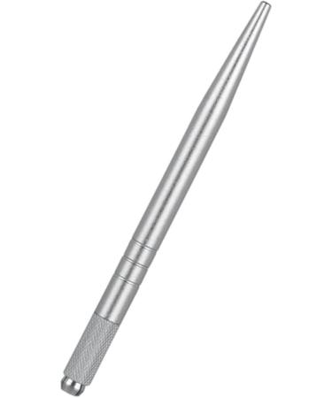 Angoily 1pc Pointed Pen Embroidery Manual Multifunction Slender Thin Eyebrow Silver Single-end - Buy Online on SooperMarket.com