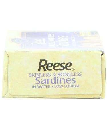 Reese Skinless & Boneless Sardines 4.38 oz - Premium Quality Seafood for Healthy Eating - Buy Online on SooperMarket.com