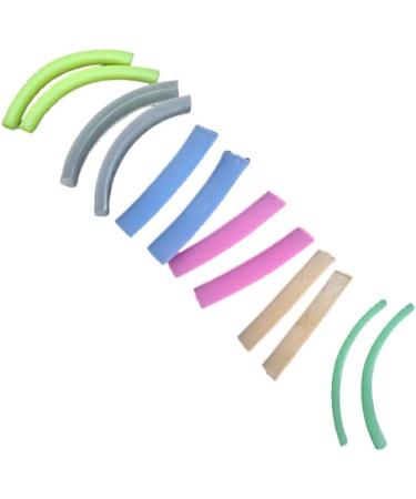 Dajidafu 6 Pairs Eyelash Curling Tool Reusable Silicone Eye Lash Ironing Tools Replacement Part Makeup for Professional Salon - Buy Online on SooperMarket.com