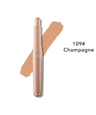 Go Ho Cream Eyeshadow Stick | Shimmer Eye Pencil - Waterproof & Creamy | 109 Champagne - Buy Online on SooperMarket.com