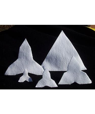 BoreSmith Triangle Patches Cal 22-27 Premium Gun Cleaning Patches - Buy Online on SooperMarket.com