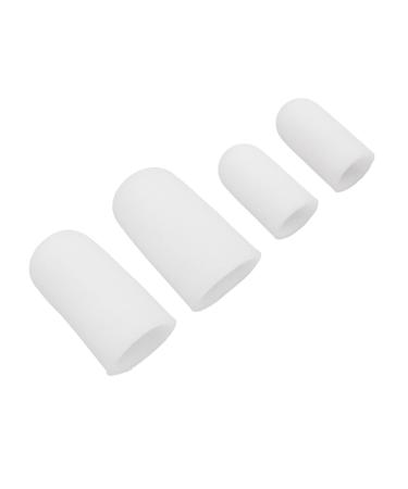 10 Pairs Silicone Toe Cushion Tubes - Adjustable Pain Relief & Protection for Ingrown Toenail, Callus, Corns - Prevent Rubbing & Toe Problems - Buy Online on SooperMarket.com