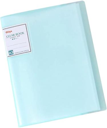 A3 Diamond Painting Storage Book - 30 Pages, Clear Pockets, Art Portfolios, Letter Album Folder - Green - 11*17in/44 X 32.5cm - Buy Online on SooperMarket.com