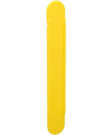 Children's Tip Trainer - Ergonomic Tongue Muscle Device for Language Development | Portable & Safe Yellow Resin - Buy Online on SooperMarket.com