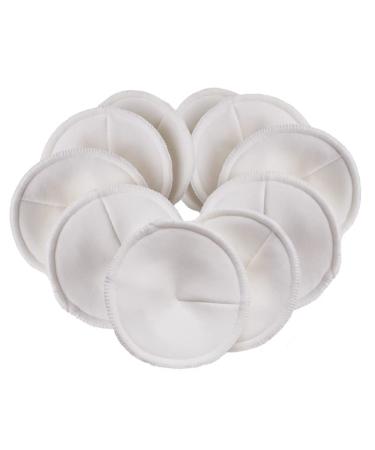 Organic Cotton Washable Nursing Pads - PureTree Reusable Breastfeeding Pads (Pack of 10) - Buy Online on SooperMarket.com