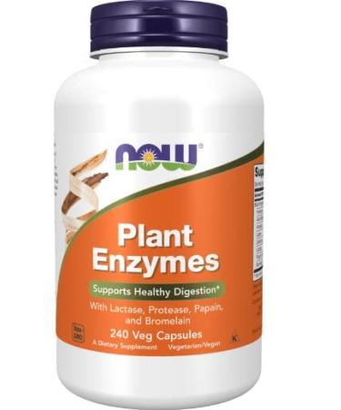 Now Foods Plant Enzyme Mix 240 Vegan Capsules