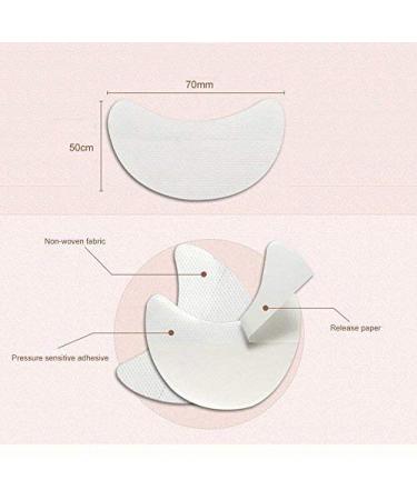 LKE 100pcs Eyeshadow Stencils & Gel Patches for Eyelash Extensions - Professional Lint Free Under Eye Makeup Tape for Precise Application - Buy Online on SooperMarket.com