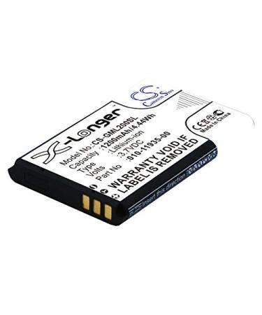 1200mAh Battery Replacement for 010-02184-01 010-01055-15 010-11935-00 (3.7V)