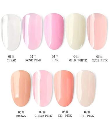 Desikixudy 30Ml Crystal Extend Uv Nail Gel Extension Builder Nail Art Gel Lacquer Jelly Builder Uv Nail Gel 09 - Buy Online on SooperMarket.com