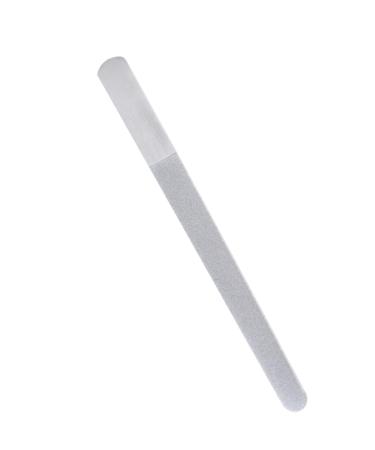 Stainless Steel Nail File | Stainless Steel Finger Nail File - Toenail File for Natural Nails Pedicure Tool Nail Care for Home Salon or Travel Use