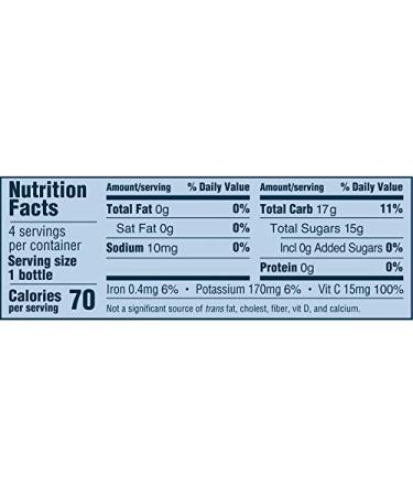 Gerber Apple Prune Juice for Toddlers, Non-GMO Concentrate - 24 FL OZ (Pack of 6) - Buy Online on SooperMarket.com