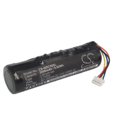 2600mAh Battery Replacement for TT 10 Dog Tracking TT10 Dog Device TT10 T5 GPS Dog Tracking Collar DC50 GAA003 DC50 Dog Tracking Collar Alpha 100 010-10806-30 010-11828-03 361-00029-02 (3.7V)