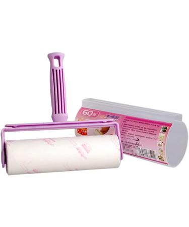 16cm Large Surface Lint Roller with 7 Refills - Effective Pet Hair Remover for Clothes & Furniture - 420 Sheets - Purple Rodillo Quitapelusas - Buy Online on SooperMarket.com