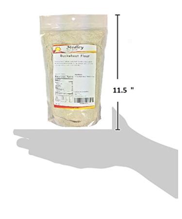 Organic 1 lb Buckwheat Flour | Gluten-Free | Grown in USA - Buy Online on SooperMarket.com