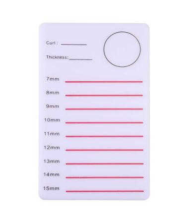 Women Acrylic Eyelash Lash Tile Grafting Holder False Eyelash Tray Pallet Eyelash Extension Tool for False Eyelash Grafting Pallet Eyelash Extension Tool