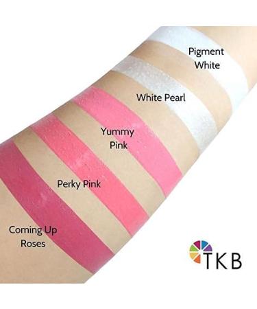 TKB Gloss Base & Sweet Heart Lip Liquid Colors Set | Clear Lip Gloss DIY Kit Made in USA Mineral Oil Free - Sample (7ml) Set 2 - Buy Online on SooperMarket.com