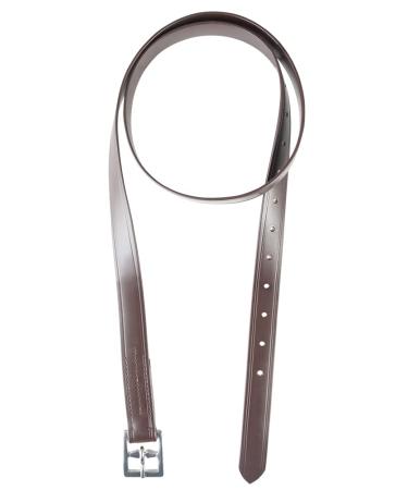 PFIFF 102695 Stirrup leathers straps stirrups synthetic brown 140 cm 140 cm brown