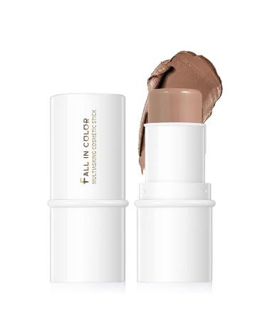 Yeweian Contour Stick  Face Concealer Stick  Bronzer Facial Repair 3D Wonder Stick Face Body Shading Stick Cream(04 Contour)