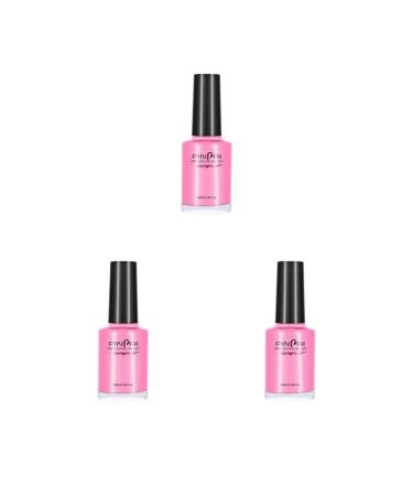 3 set of Peel Off Protective Nail Polish Manicure Liquid Tape Spill-proof Gel Tearable Nail Care Tool 15ml Pink 3 set of (pink 15m)