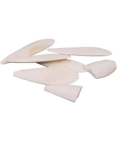 Angelikashalala Parrots Chew Toys - 6 Natural Cuttlefish Bones 10-12cm for Parrots, Birds, Reptiles, Tortoises, and Snails - Buy Online on SooperMarket.com