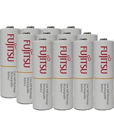 12 Fujitsu Ready-to-use HR3UTC AA Rechargeable Battery NiMH 1.2V Min. 1900mAh Made in Japan