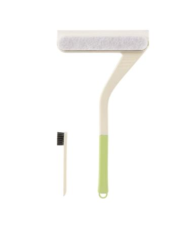 Professional Window Cleaning Tool Household Glass Scraper Sure Based on Information Here's A Product Title for Listing Squeegee with Crevice Brush Green